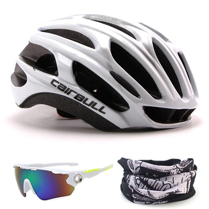 CAIRBULL Bicycle Helmet Road MTB Bike Ultralight Riding Helmet One-Piece Design Mountain Bike Riding Helmet