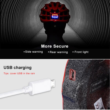 Waterproof USB Bicycle Helmet Light