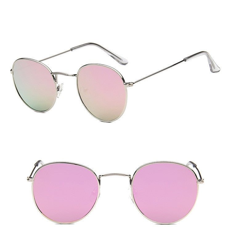Retro Classic Semi-Rimless Polarized UV400  Sunglasses