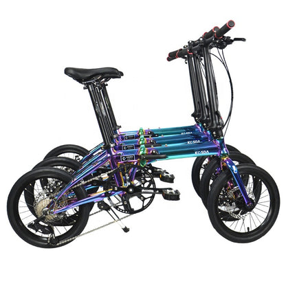 KOSDA Electroplating Modern Style Ultralight Bicycle Folding 16/20 Inch