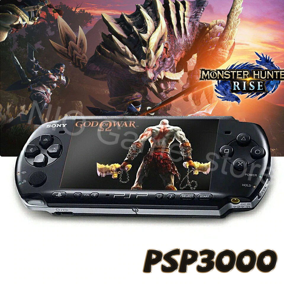 Original Sony Psp3000 Game Console PSP Handheld Gba Game Doubles Handheld Arcade Game Console FC