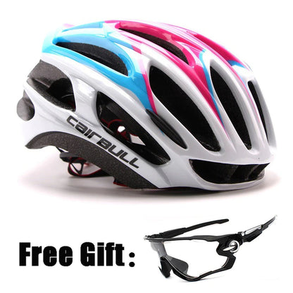 CAIRBULL Bicycle Helmet Road MTB Bike Ultralight Riding Helmet One-Piece Design Mountain Bike Riding Helmet