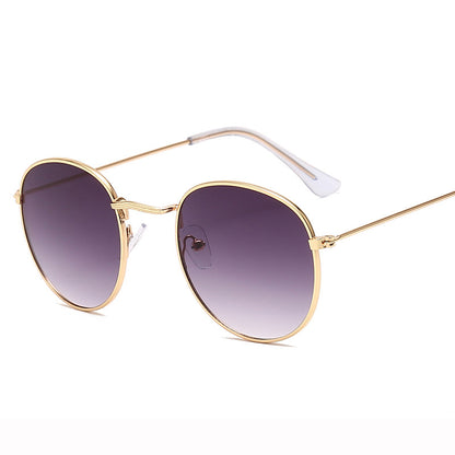Retro Classic Semi-Rimless Polarized UV400  Sunglasses