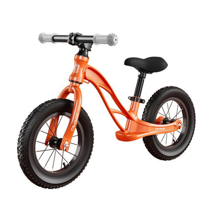 Pedal-Free Scooter, Magnesium Alloy Balanced Scooter and Integrated Frame Are Safer and Lighter, 12 Inch Children'S Scooter