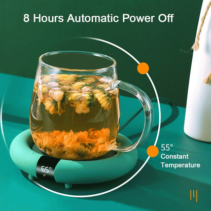New Coffee Mug Warmer for Home Office Desk Use Electric Beverage Cup Warmer Heating Coasters Plate Pad