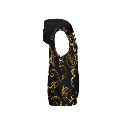 Original Era Accent Gold Unisex Regular Fit Sleeveless Pullover Hoodie