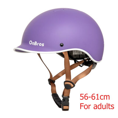 Onbros ABS Shell Urban Bike Helmet for Men and Women Roller Skating Skateboard Cycling Helmets for Kids City Caps