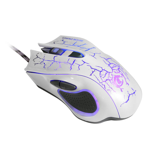 6 Key Colorful Gradient Luminous Wired Mouse