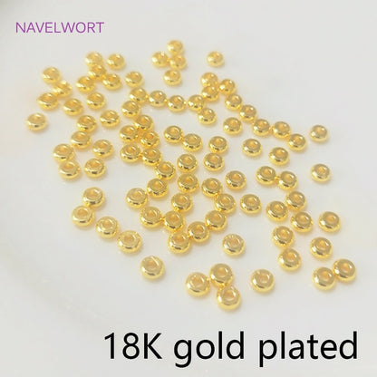 18k Gold Plated Spacer Beads