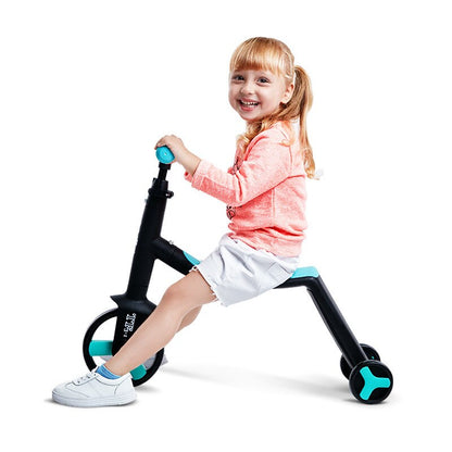 Children Scooter Tricycle Baby 3 in 1 Balance Bike Ride on Toys for 2-5Years Old Children for Learning Walk Scooter Toys for Kid