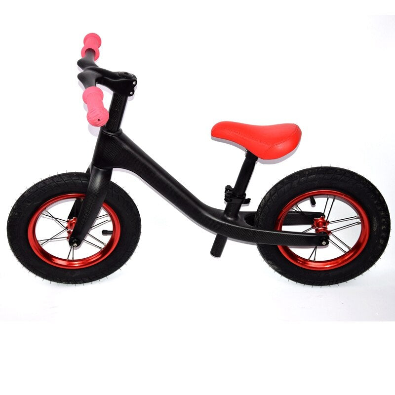 Newest Slide Car Scooters Push Self Balance Scooters Bicycle Glossy Matt 3K Full Carbon Fibre Learn to Ride Bike Free Ship
