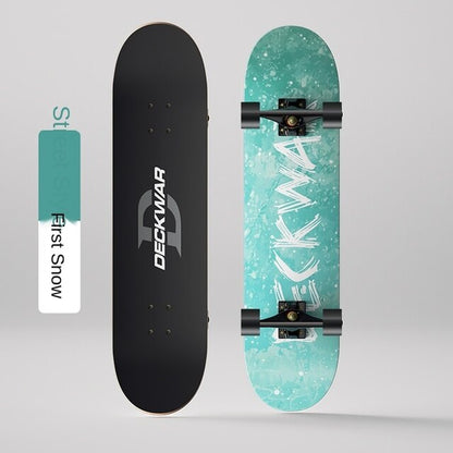 Scooter Four-Wheel Beginner Girls and Boys Adult Youth Children'S Skateboard Short Board Professional Board Twin Tips Skateboard