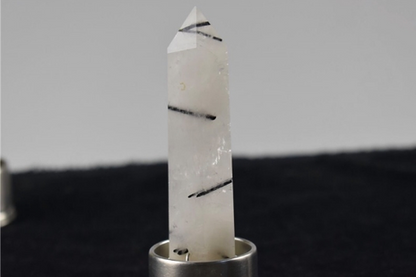 Natural Quartz Gemstone Glass Water Bottle