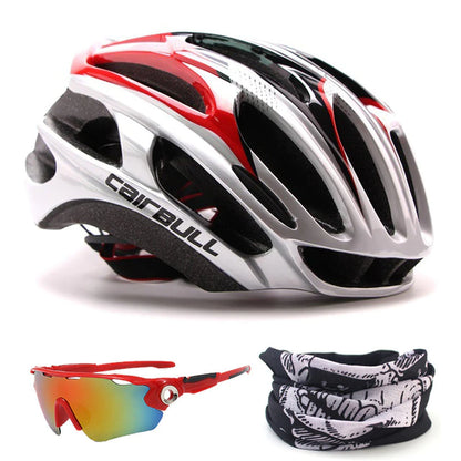 CAIRBULL Bicycle Helmet Road MTB Bike Ultralight Riding Helmet One-Piece Design Mountain Bike Riding Helmet