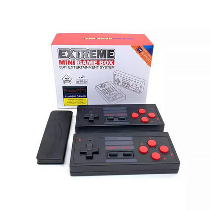 Wireless Handheld USB Double Controller Handheld Console with 628 Classic Games