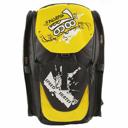 Waterproof Oxford Cloth Backpacks Roller Skates Shoes Bags for Inline Speed Skates Slalom Skates Adult and Children General G008