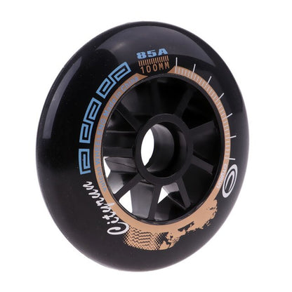 3 Colors High Elastic Inline Skate Wheels Outdoor Speed Skating Scooter Wheels 90/100/110Mm