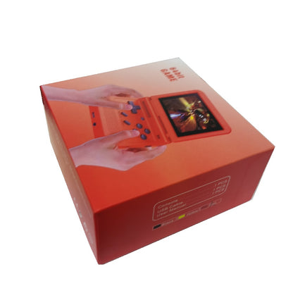 64Bit 3.0 Inch Mini Flip Pocket Retro Handheld Game Console