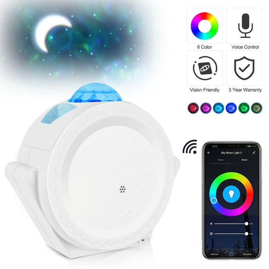 6 Colors LED Light Starry Sky Projector