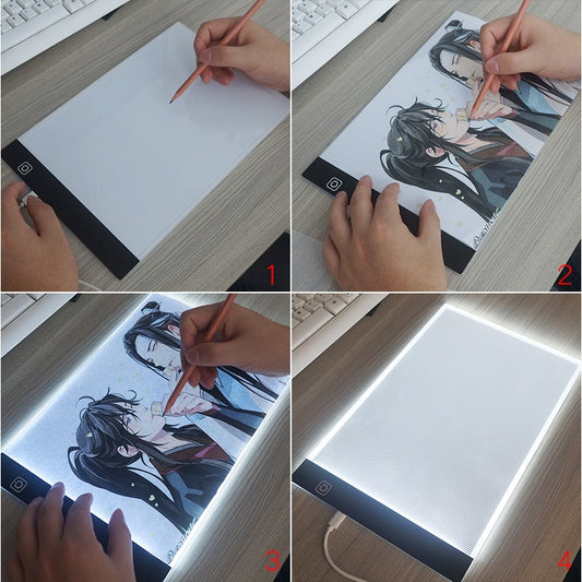 Children's A4 Dimmable Led Drawing/Tracing Board
