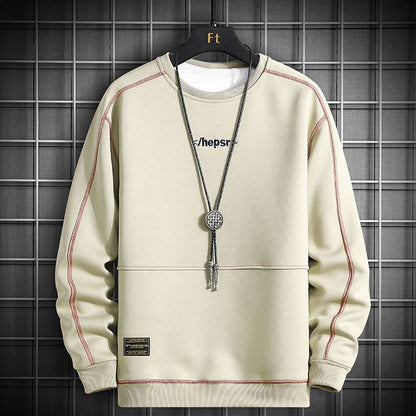 Oversized Hoodies Men Streetwear Hip Hop Harajuku Loose Sweatshirts Mens Tops 2021 Spring Autumn plus Size Pullover Hoodies Men