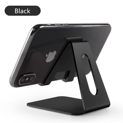 Universal Cell Phone Stand Desk Holder Aluminum Alloy Phone Tablet Bracket for iphone 11 SE 7 8 for iPad Pro Cell Phone Holder