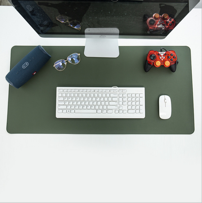 30*60CM Waterproof PU Leather Suede Gamer Desk Mat