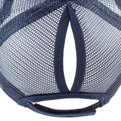 Women's Plain Mesh Baseball Cap