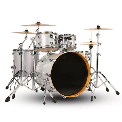 Jazz Drum Set 5 Drums 4 Cymbals