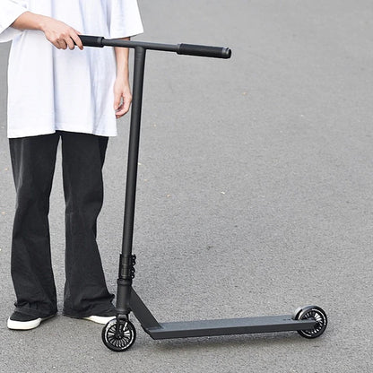 Extreme Sport Stunt Trick Pro Scooters for Adults Assembling Aluminum Competitive for Professional Beginners Black/Silver
