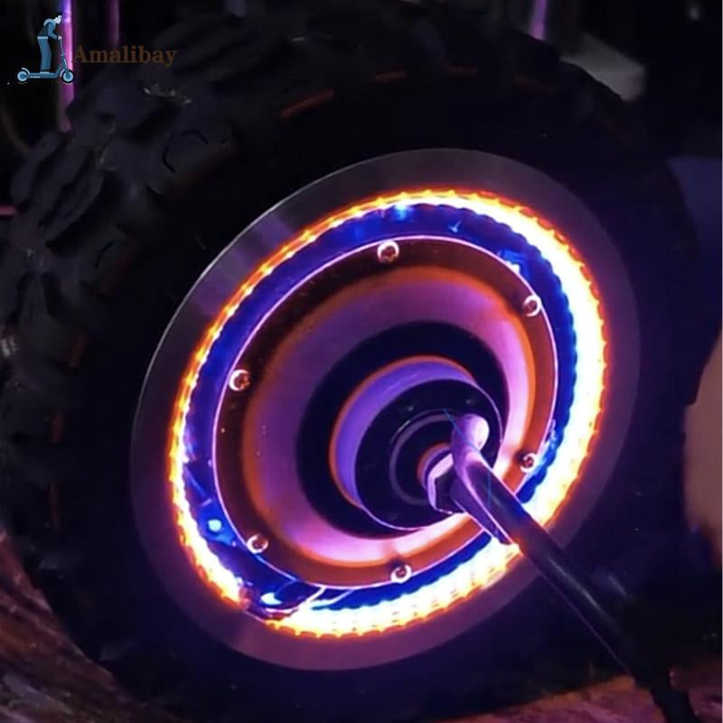 Wireless Electric Scooter Wheel Hub Light for Dualtron Thunder Dt3 Eagle Spider Kaabo for Thunder Ultra Electric Scooter