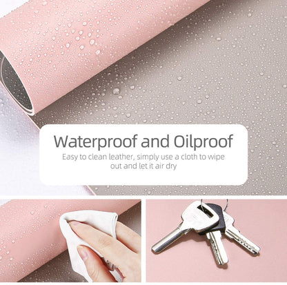 30*60CM Waterproof PU Leather Suede Gamer Desk Mat