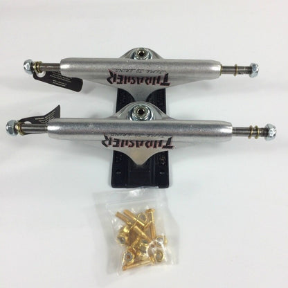 Skateboard Truck 149Mm Size Hollow One Pair High-Grade Metal Bearing Screw Trucks 5.5 Inch