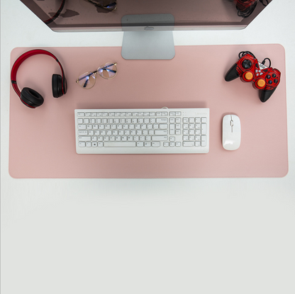 30*60CM Waterproof PU Leather Suede Gamer Desk Mat