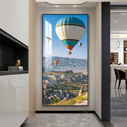 Luxurious Large Gold Aluminum Frame Painting