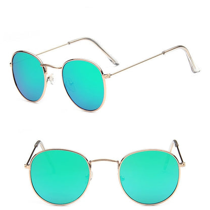 Retro Classic Semi-Rimless Polarized UV400  Sunglasses