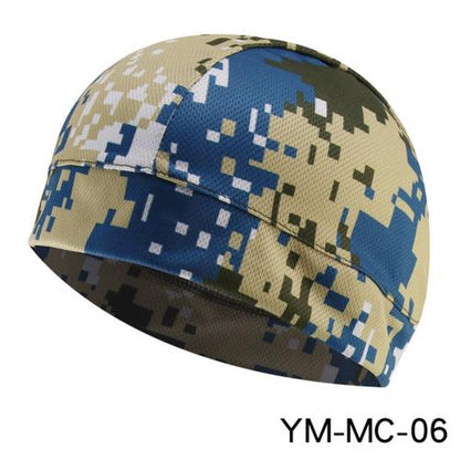 Motorcycle Helmet Inner Cap Windproof Mask Moisture Wicking Cooling Inner Liner Beanie Dome Quick Dry Hat Accessories