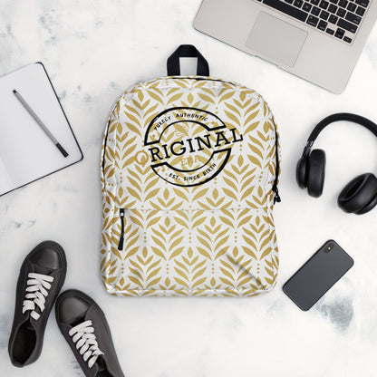 Original Era Accent Gold Pattern Backpack