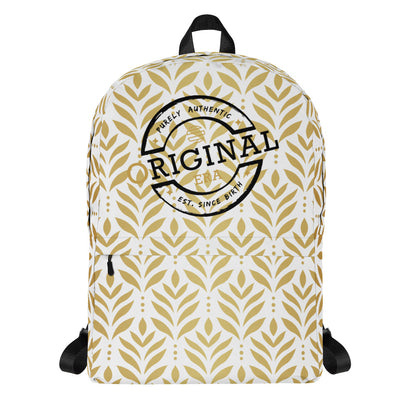 Original Era Accent Gold Pattern Backpack