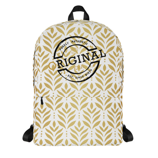 Original Era Accent Gold Pattern Backpack