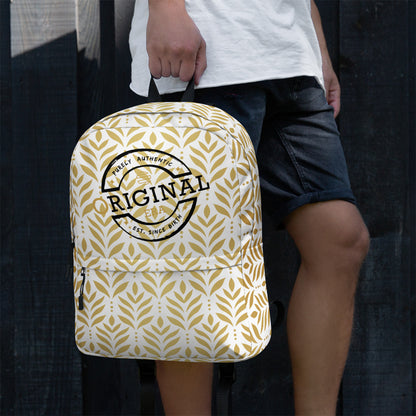 Original Era Accent Gold Pattern Backpack