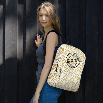 Original Era Accent Gold Pattern Backpack