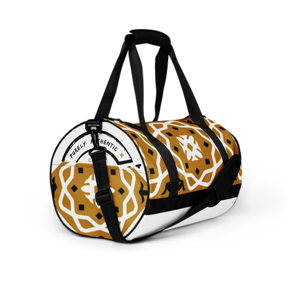 Original Era Accent Gold Pattern Gym bag