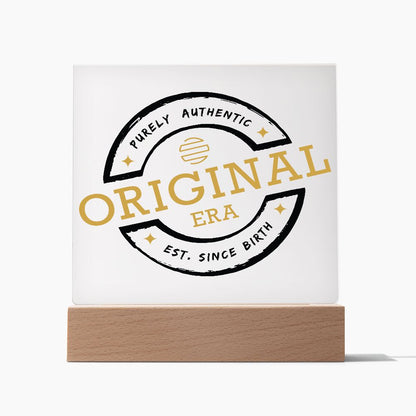 Original Era Square Acrylic Plaque