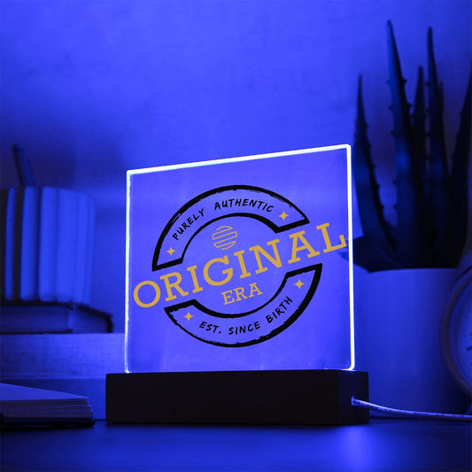 Original Era Square Acrylic Plaque