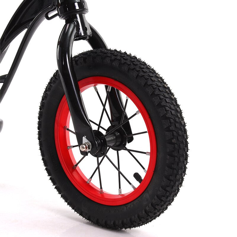 Pedal-Free Scooter, Magnesium Alloy Balanced Scooter and Integrated Frame Are Safer and Lighter, 12 Inch Children'S Scooter