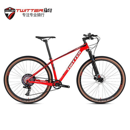 TWITTER Bicycle STORM2.0 Carbon Fiber Cross-Country Mountain Bike Rs-13Speed 27.5/29Inch Disc Brake Mountain Bike Twitterbicicl