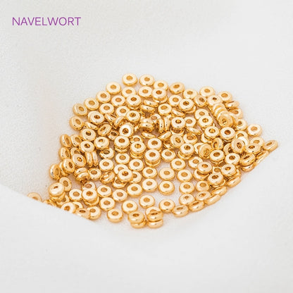 18k Gold Plated Spacer Beads