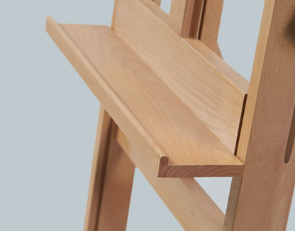 2021 Professional Art Supply Solid Beech Wood Artist Medium-Duty Studio H-Frame Floor Easel for Painting