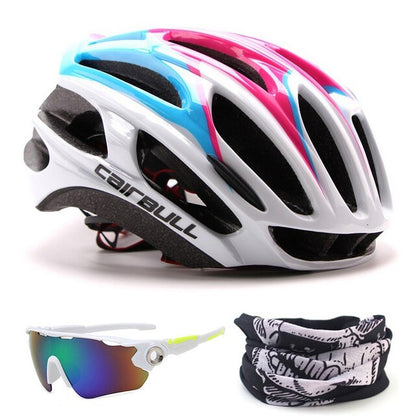CAIRBULL Bicycle Helmet Road MTB Bike Ultralight Riding Helmet One-Piece Design Mountain Bike Riding Helmet
